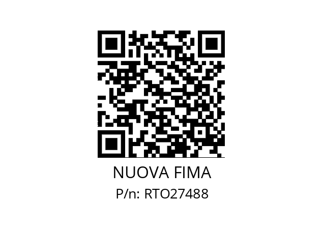   NUOVA FIMA RTO27488