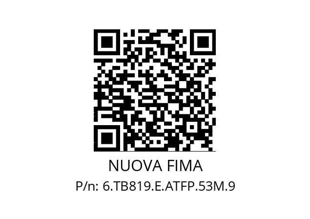   NUOVA FIMA 6.TB819.E.ATFP.53M.9