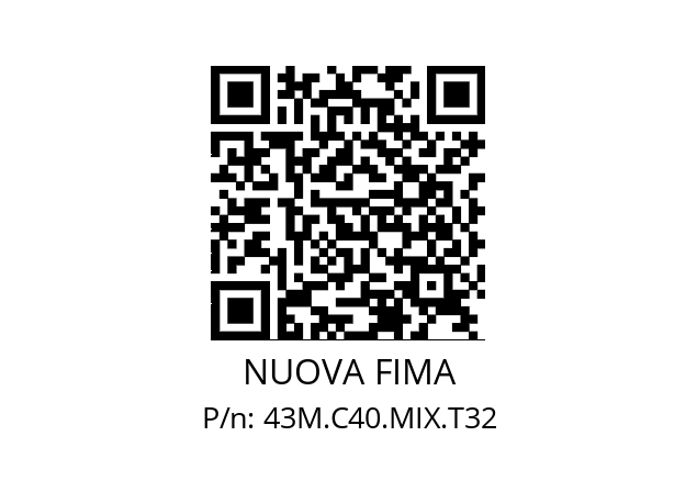   NUOVA FIMA 43M.C40.MIX.T32