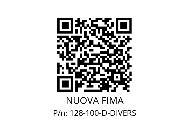   NUOVA FIMA 128-100-D-DIVERS