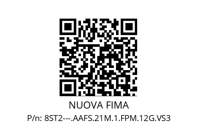   NUOVA FIMA 8ST2---.AAFS.21M.1.FPM.12G.VS3