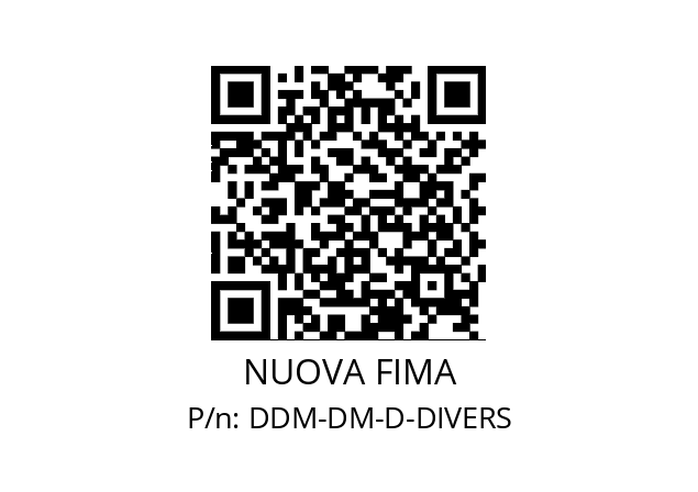   NUOVA FIMA DDM-DM-D-DIVERS