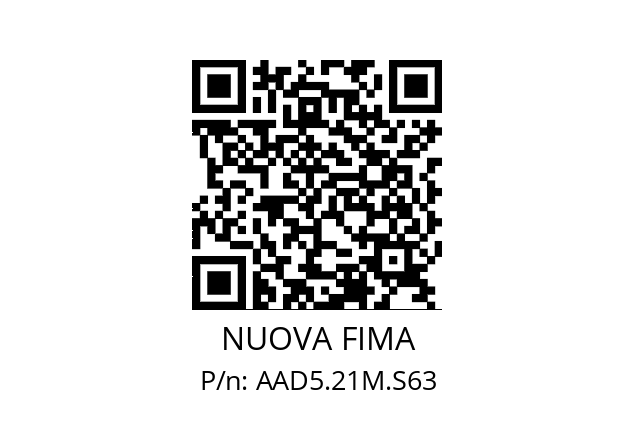   NUOVA FIMA AAD5.21M.S63