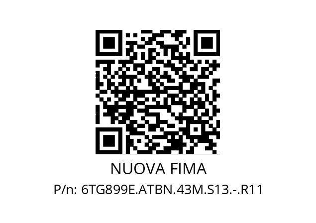   NUOVA FIMA 6TG899E.ATBN.43M.S13.-.R11