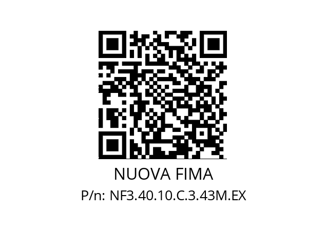   NUOVA FIMA NF3.40.10.C.3.43M.EX