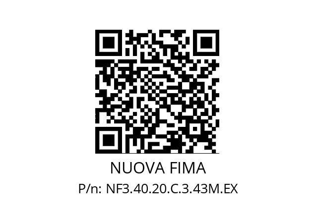   NUOVA FIMA NF3.40.20.C.3.43M.EX