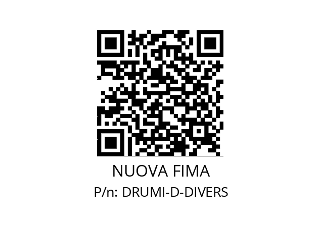   NUOVA FIMA DRUMI-D-DIVERS