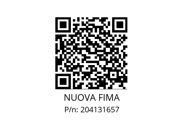   NUOVA FIMA 204131657