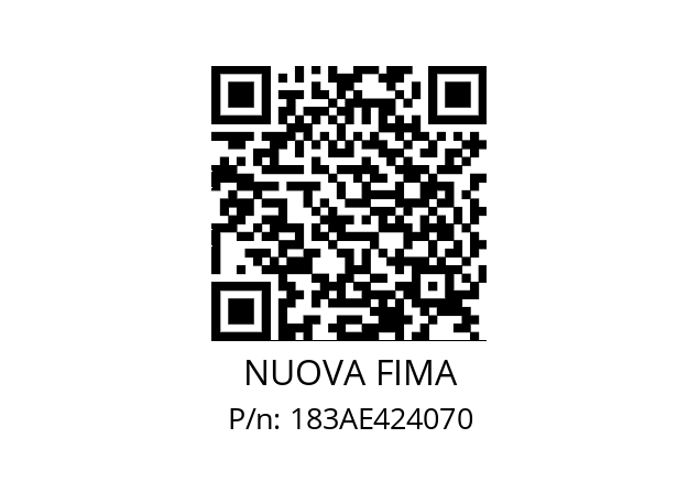   NUOVA FIMA 183AE424070