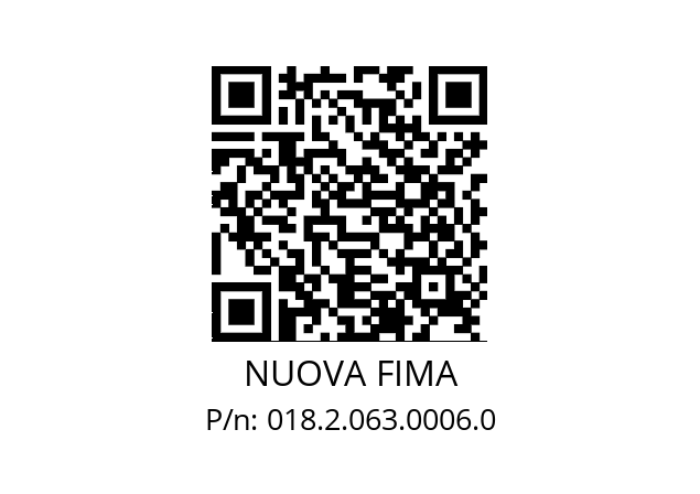   NUOVA FIMA 018.2.063.0006.0