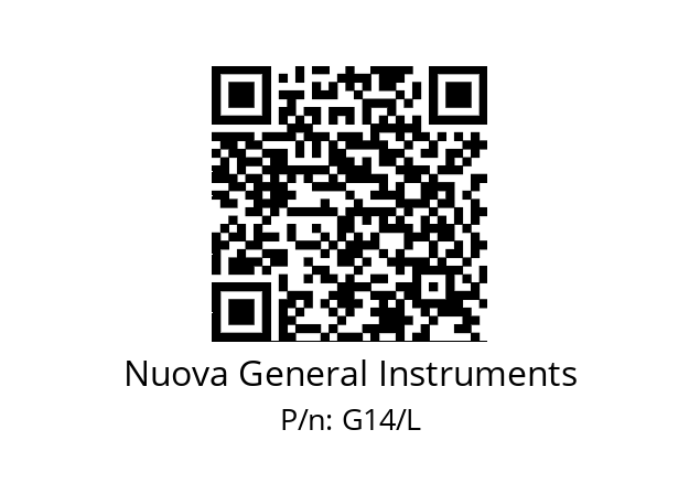   Nuova General Instruments G14/L