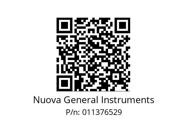   Nuova General Instruments 011376529