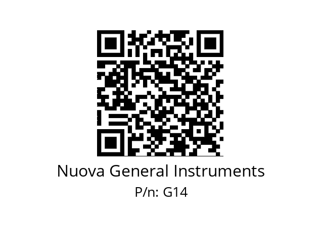   Nuova General Instruments G14