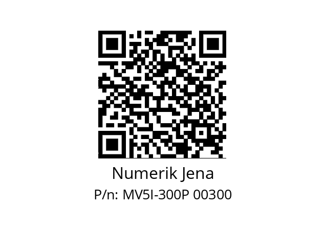   Numerik Jena MV5I-300P 00300