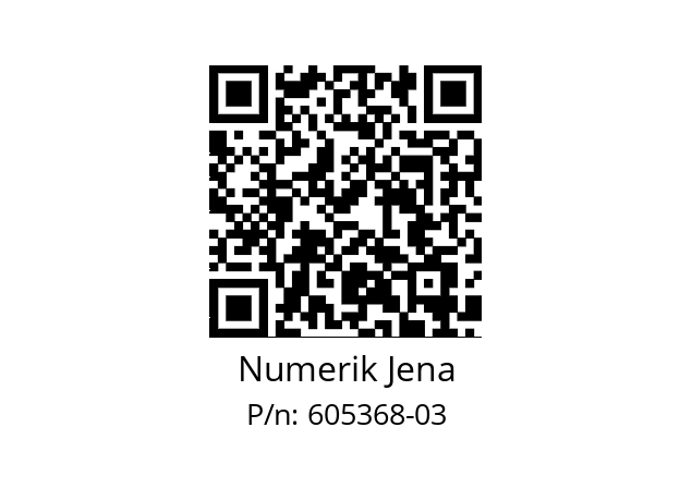   Numerik Jena 605368-03