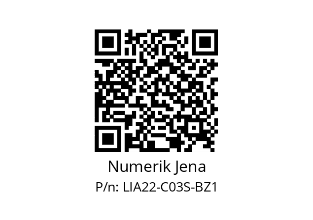   Numerik Jena LIA22-C03S-BZ1