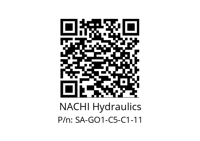   NACHI Hydraulics SA-GO1-С5-C1-11