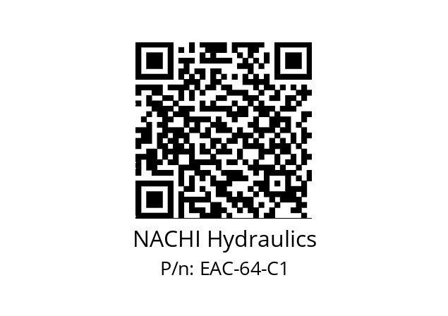   NACHI Hydraulics EAC-64-C1