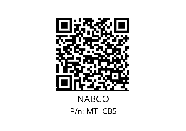   NABCO MT- CB5