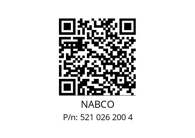   NABCO 521 026 200 4