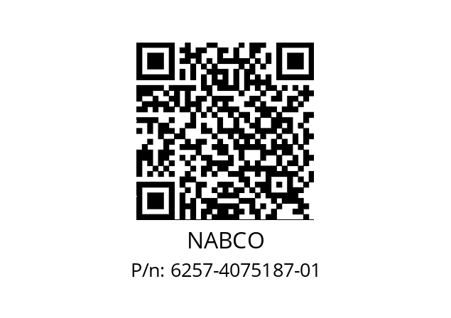   NABCO 6257-4075187-01