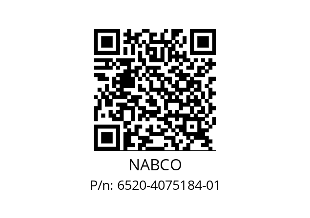   NABCO 6520-4075184-01