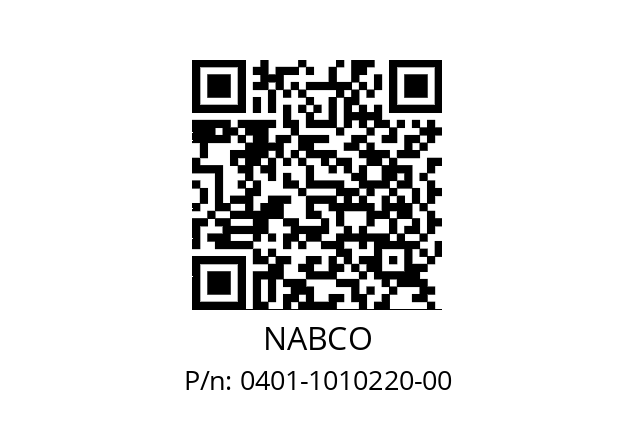   NABCO 0401-1010220-00