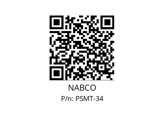   NABCO PSMT-34