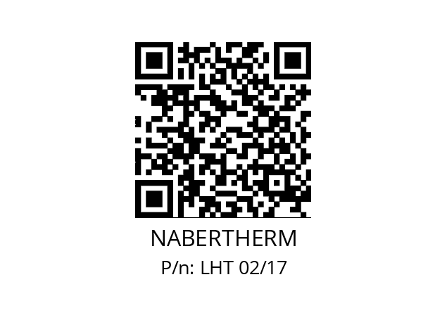   NABERTHERM LHT 02/17