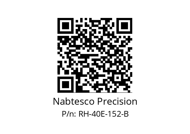   Nabtesco Precision RH-40Е-152-B