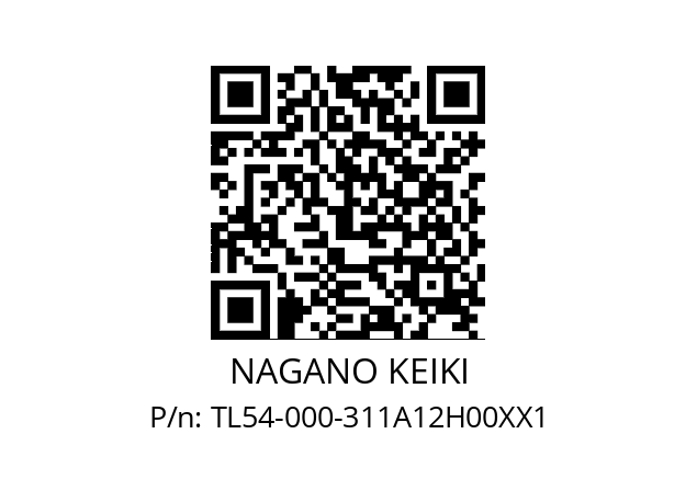   NAGANO KEIKI TL54-000-311A12H00XX1