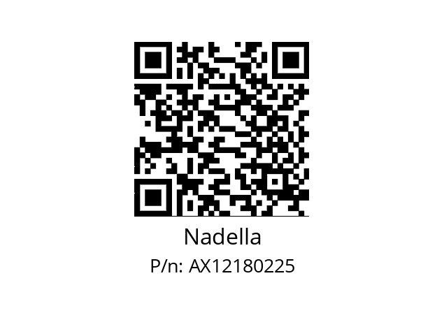   Nadella AX12180225