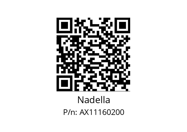   Nadella AX11160200