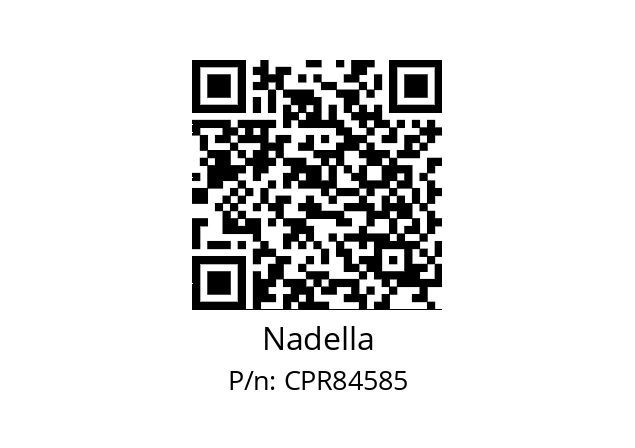   Nadella CPR84585