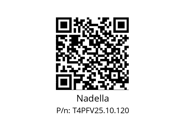   Nadella T4PFV25.10.120