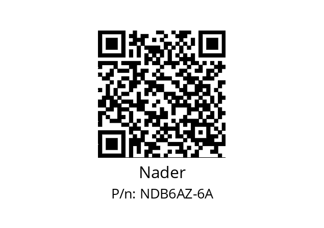   Nader NDB6AZ-6A