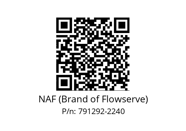   NAF (Brand of Flowserve) 791292-2240