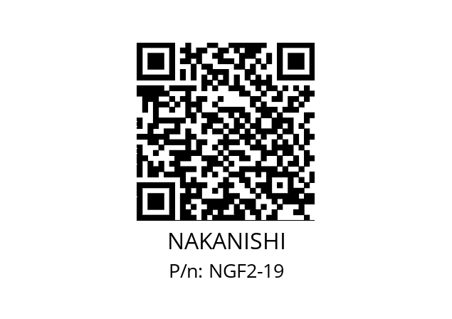   NAKANISHI NGF2-19