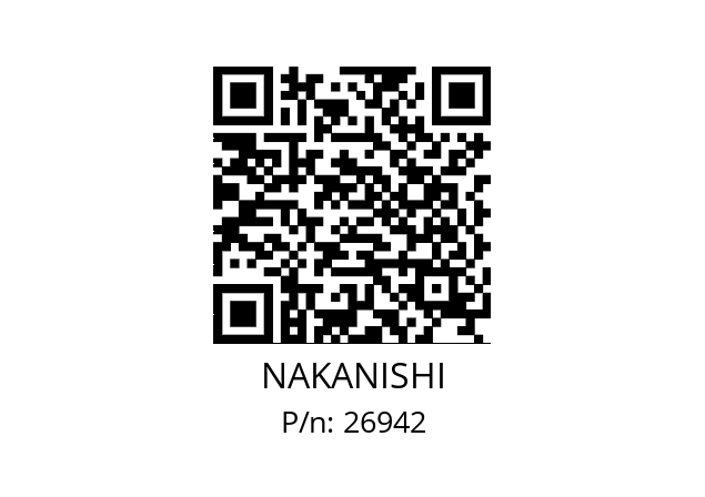   NAKANISHI 26942