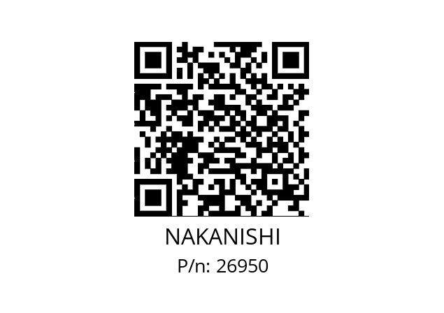   NAKANISHI 26950