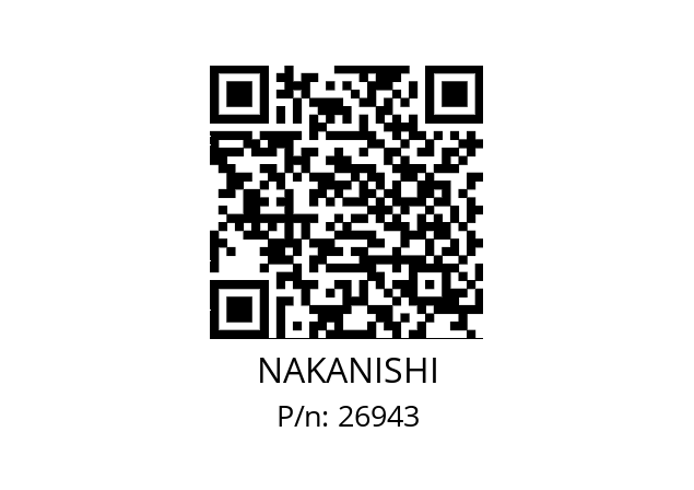   NAKANISHI 26943