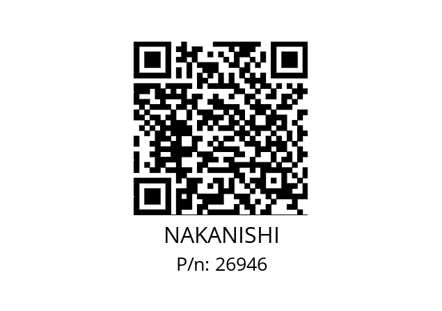   NAKANISHI 26946