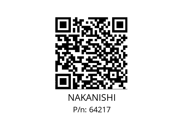   NAKANISHI 64217