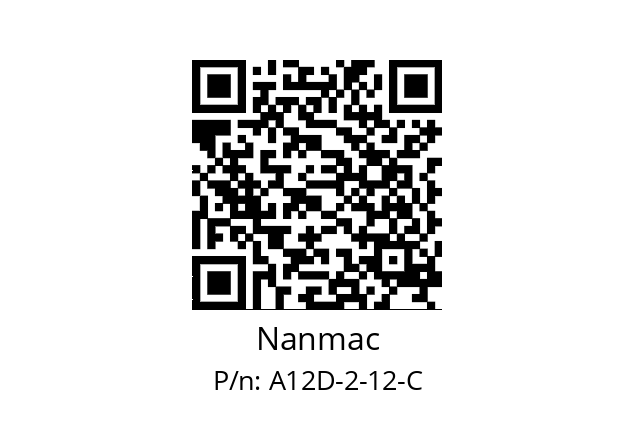   Nanmac A12D-2-12-C