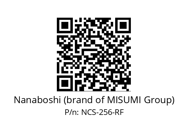   Nanaboshi (brand of MISUMI Group) NCS-256-RF