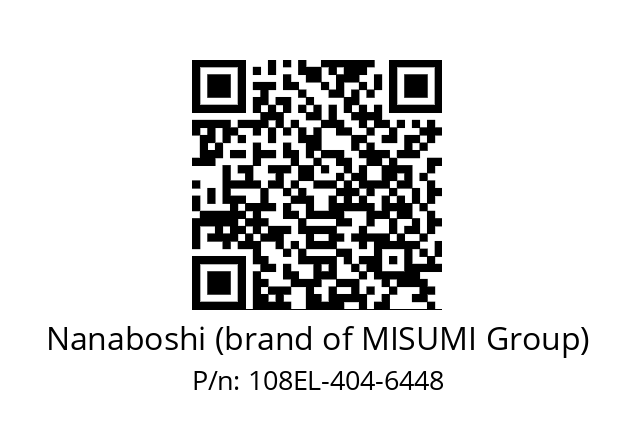   Nanaboshi (brand of MISUMI Group) 108EL-404-6448