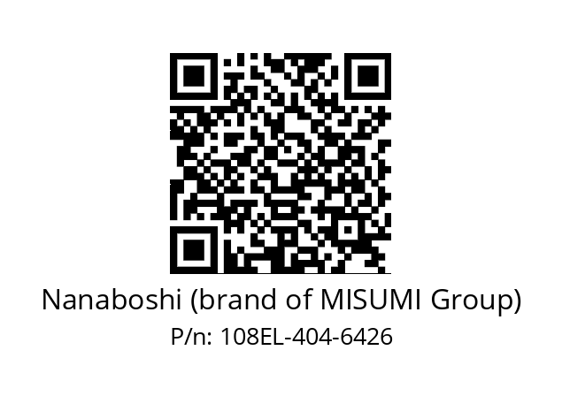   Nanaboshi (brand of MISUMI Group) 108EL-404-6426