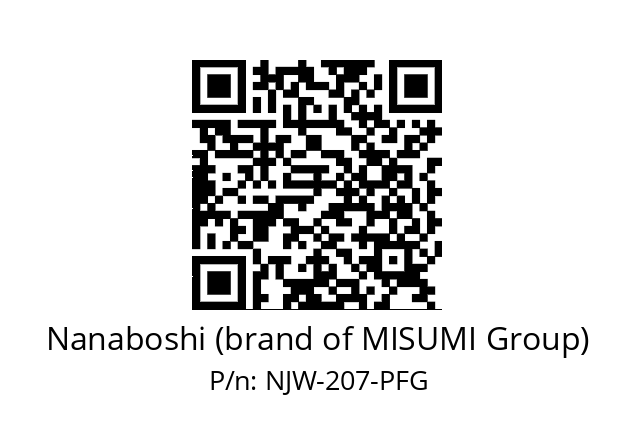   Nanaboshi (brand of MISUMI Group) NJW-207-PFG