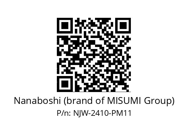   Nanaboshi (brand of MISUMI Group) NJW-2410-PM11