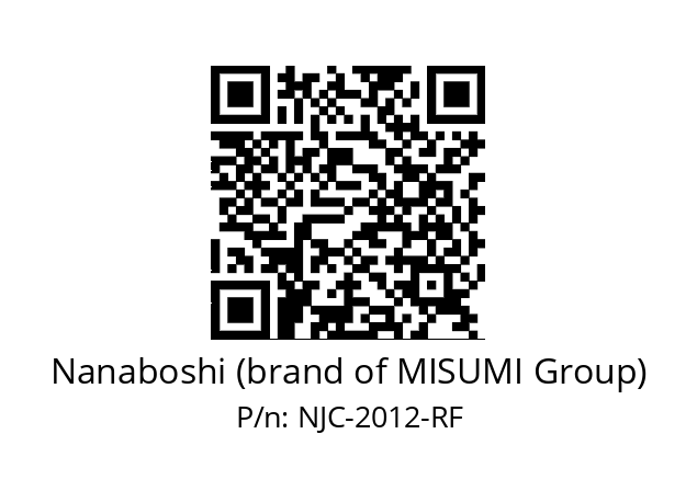   Nanaboshi (brand of MISUMI Group) NJC-2012-RF